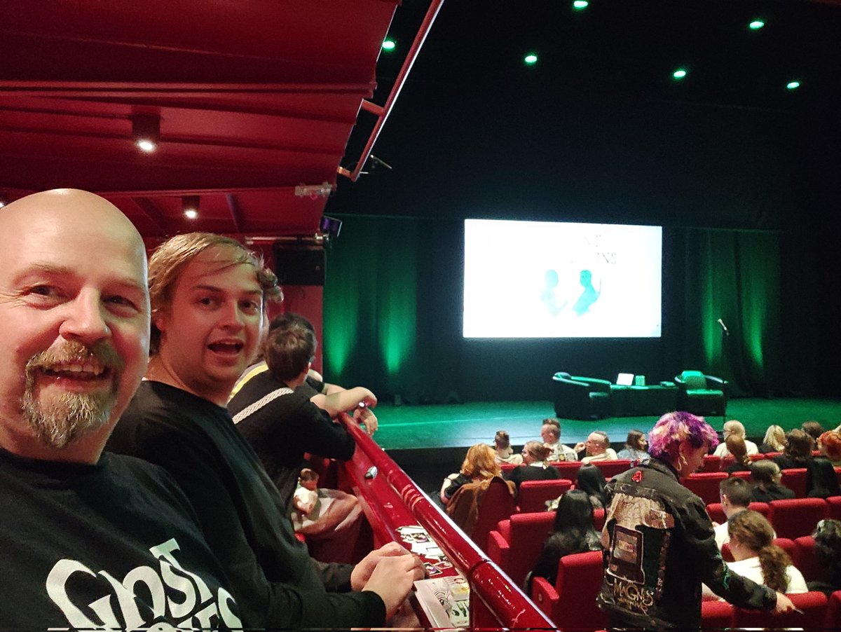 StevenEMarkham's tweet image. A fantastic evening at the Lowry, delving into the Magnus Archives on Thursday! @TheRustyQuill
