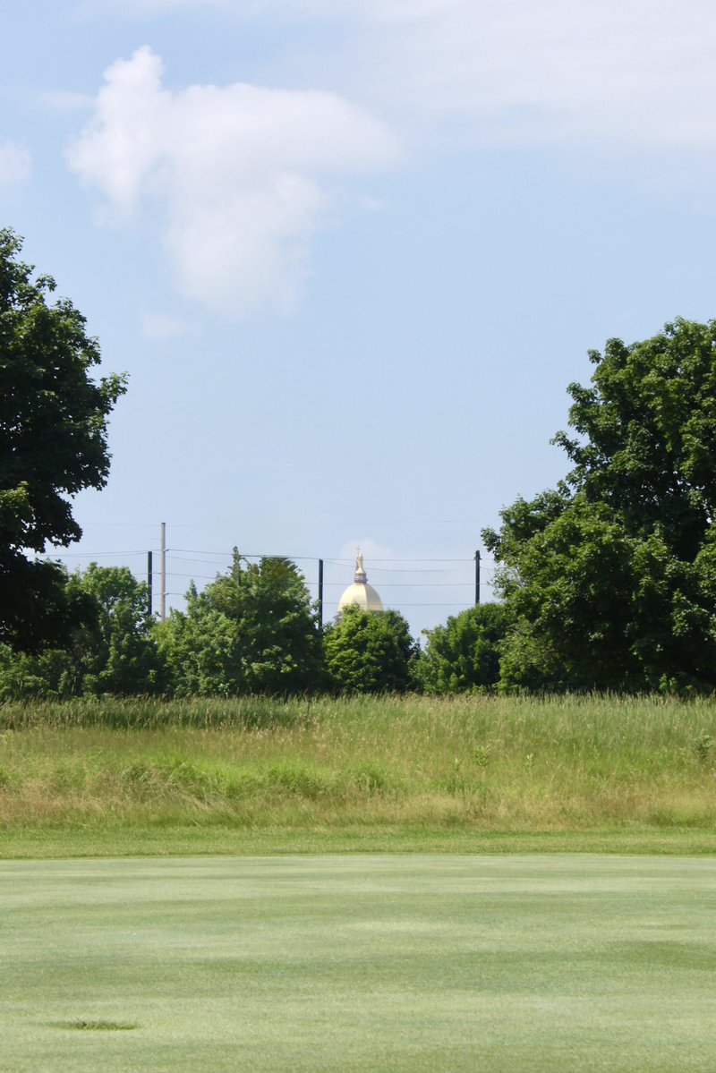 WarrenGolfND's tweet image. We’ll take this view any day☘️
⛳️Hole 2
Par 4
462 yards
#WarrenGolfCourse #NotreDame #Golf #GoIrish