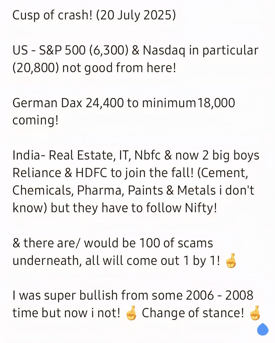shahdevangt's tweet photo. Change of Stance! -

Chalo ab niche ki aur! 🤞 https://t.co/w7QAmNNYXC