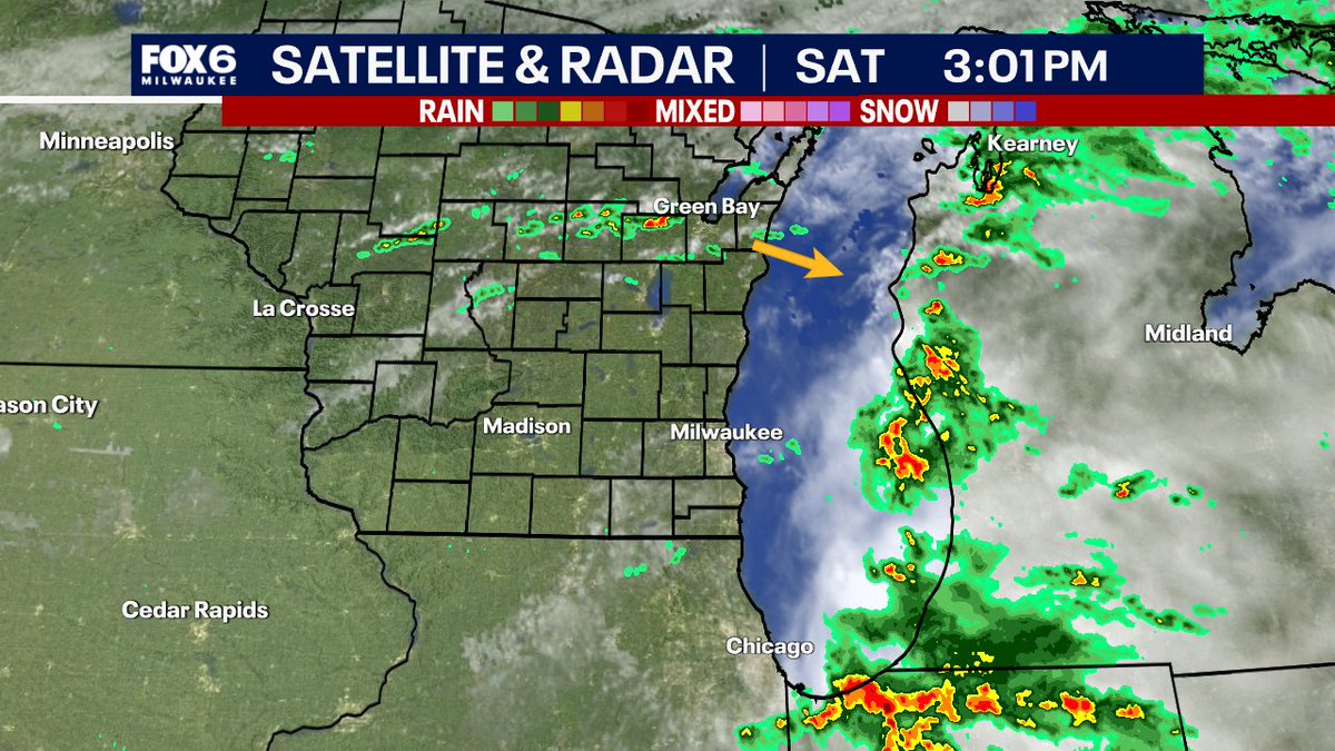 Tom_Wachs's tweet image. 3:01pm Saturday: Skies are clearing out after morning rain. Temperatures are heating into the 80s. A cold front to our northwest will move through this evening. This could bring a few t-storms along with it during the evening as well. Much cooler on Sunday, highs in the 70s.