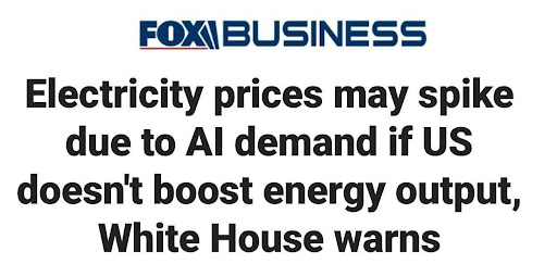 ClimatePower's tweet image. AI is driving up US power demand. The White House acknowledges it and still decided to kill clean energy, the cheapest and quickest way to meet demand.