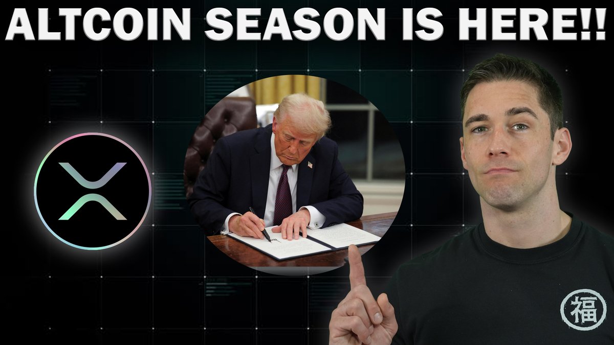 🚨 BREAKING NEWS

$XRP FOMO, Altcoin Season, and Trump Crypto Regulation?!

👉 FULL VIDEO: youtube.com/watch?v=7nxSHH…