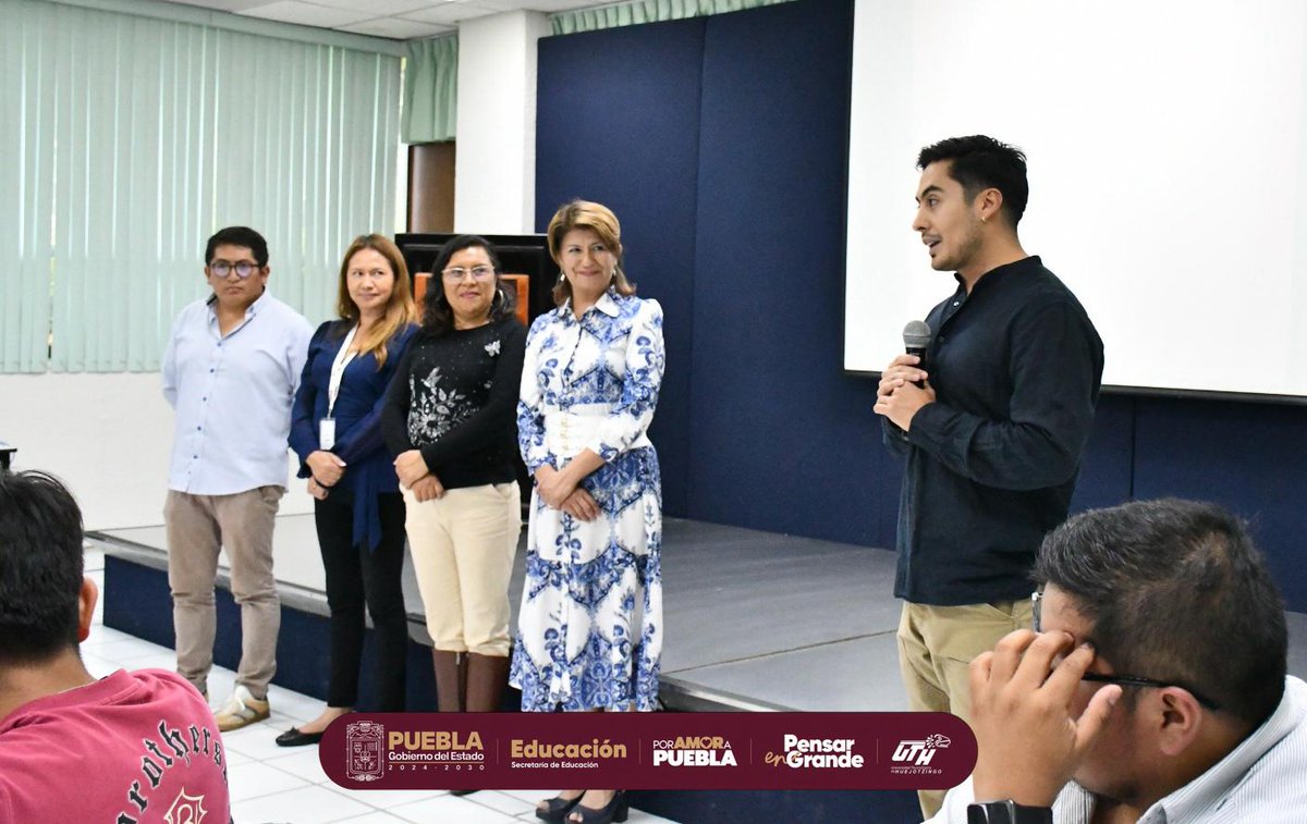 uthuejotzingo's tweet image. 🌱 ¡Clausura del Programa Sembrando Innovación UTH 2.0! Con gran entusiasmo se dio cierre a este programa que impulsa el talento, la creatividad y el emprendimiento local... facebook.com/share/p/1Auzmv…

#UTH #SembrandoInnovación #DesarrolloRegional  #PorAmorAPuebla
#PensarEnGrande