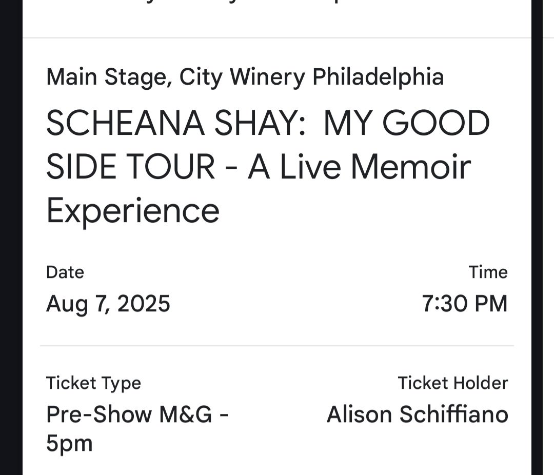Alisonvirginia's tweet photo. Can't wait to meet my absolute fav @scheana in Philly! Ahhh,she's the reason why I became obsessed with VPR and all things Bravo https://t.co/mMcWp3YP3b