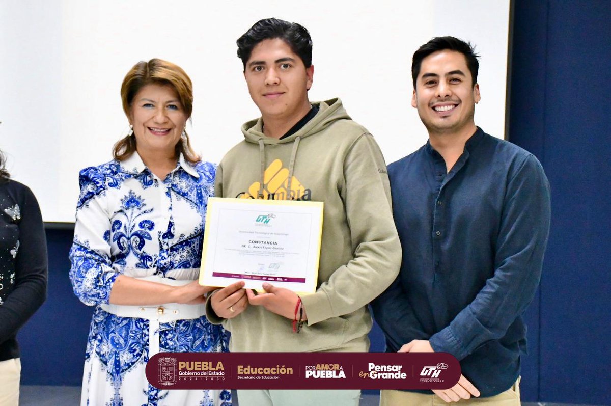 uthuejotzingo's tweet image. 🌱 ¡Clausura del Programa Sembrando Innovación UTH 2.0! Con gran entusiasmo se dio cierre a este programa que impulsa el talento, la creatividad y el emprendimiento local... facebook.com/share/p/1Auzmv…

#UTH #SembrandoInnovación #DesarrolloRegional  #PorAmorAPuebla
#PensarEnGrande