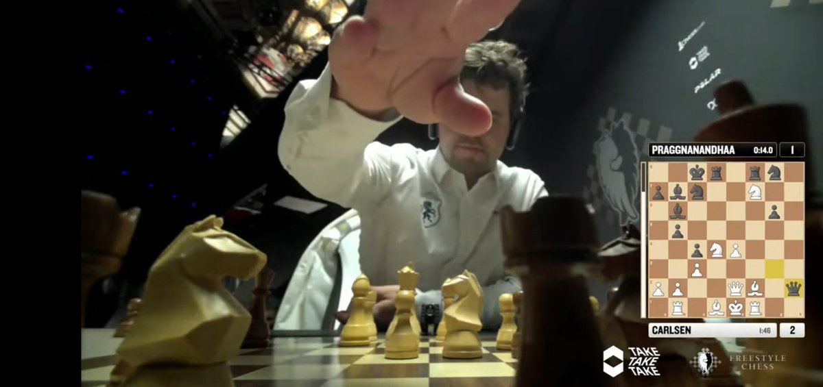 Magnus Carlsen strikes back with 3 wins a row to defeat Pragg 3-1 at the end!