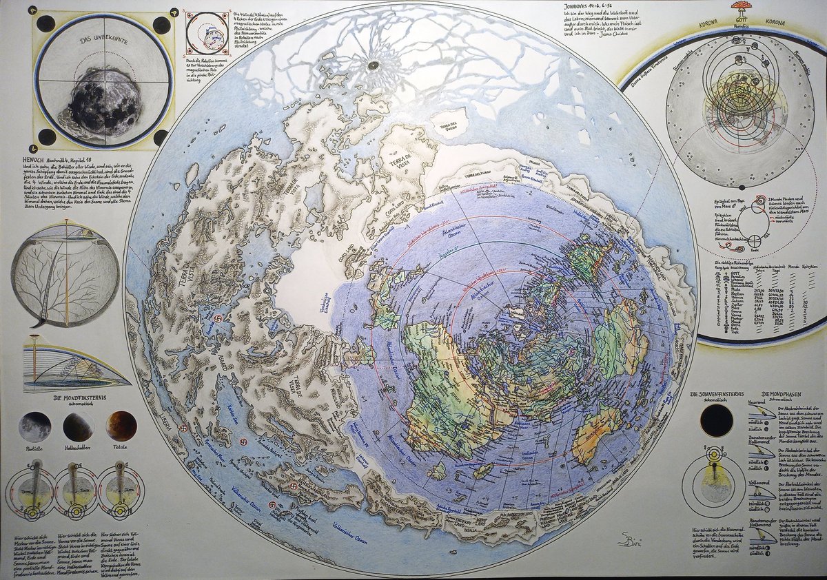Another map that was found on the wall of an office at the UN.