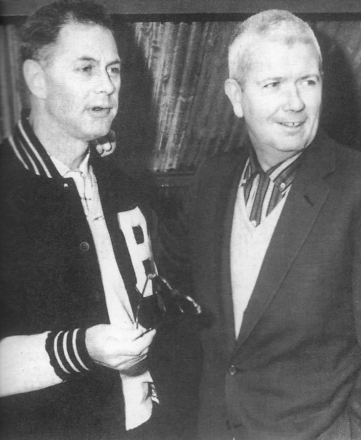 Bob Prince and Jim Woods, 1958
