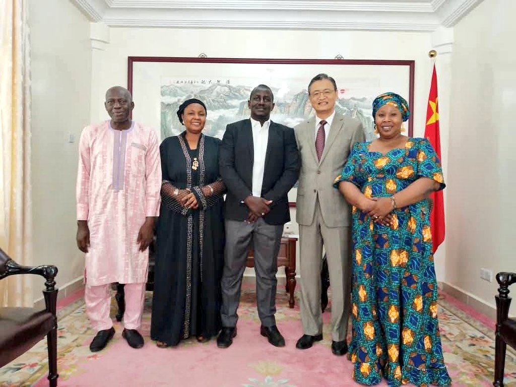 MKAC Delegation Visits Chinese Embassy

A delegation from Mansakonko Area Council, led by Chairman Landing B. Sanneh, met with Chinese Ambassador Liu Jin to discuss strengthening ties and supporting grassroots development in The Gambia. The meeting aimed to foster friendly