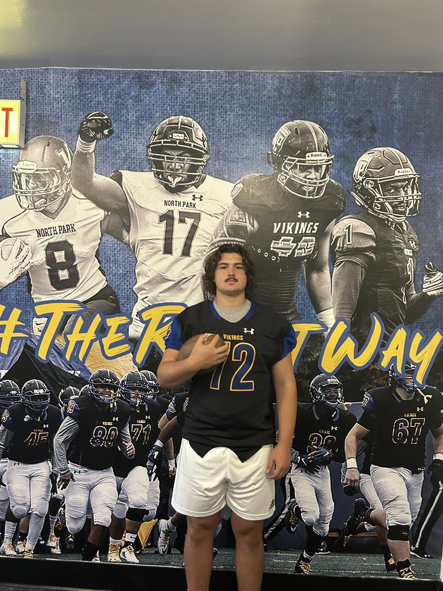 Thank you <a href="/CoachRook/">Kyle Rooker</a> for hosting the North Park prospect camp! I had a great time and had a really good showing as well! <a href="/c_stoner16/">Coach Stoner</a> <a href="/FHSFalconFB/">Fairfield Falcon Football</a> <a href="/CoachStapf/">Coach Stapf</a>