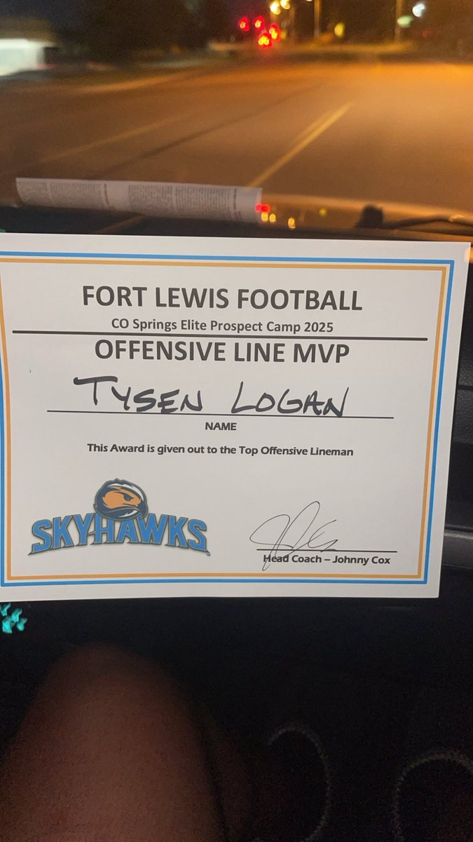 Tysen logan (@tysenlogan) on Twitter photo Had a great camp with @FLCFootballl last night. Thank you <a href="/GrindeScot76154/">Scott Grinde</a> for the invite and <a href="/FLCCoach_Grinde/">John Grinde</a> for coaching me up and improving my technique. Had a blast winning OL MVP! Had a great camp with @FLCFootballl last night. Thank you <a href="/GrindeScot76154/">Scott Grinde</a> for the invite and <a href="/FLCCoach_Grinde/">John Grinde</a> for coaching me up and improving my technique. Had a blast winning OL MVP!