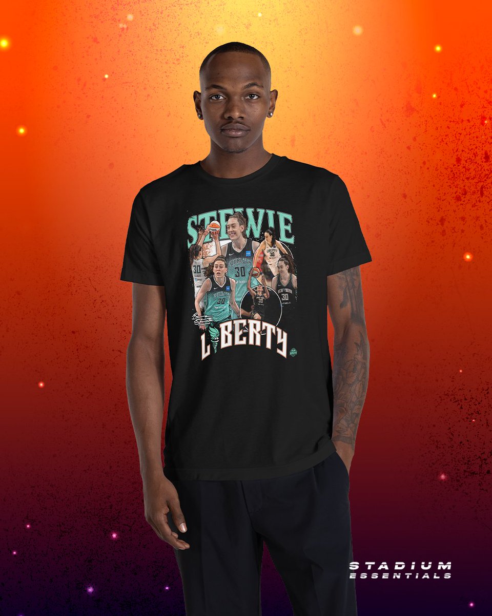 StadiumEssntls's tweet image. Rep WNBA All-Stars on Game Day and Every Day.
The WNBA All-Star Collection by #StadiumEssentials, including Crossroads Collection shirts of your favorite All-Stars are available now at Official WNBA All-Star retailers.
#MyStadiumEssentials