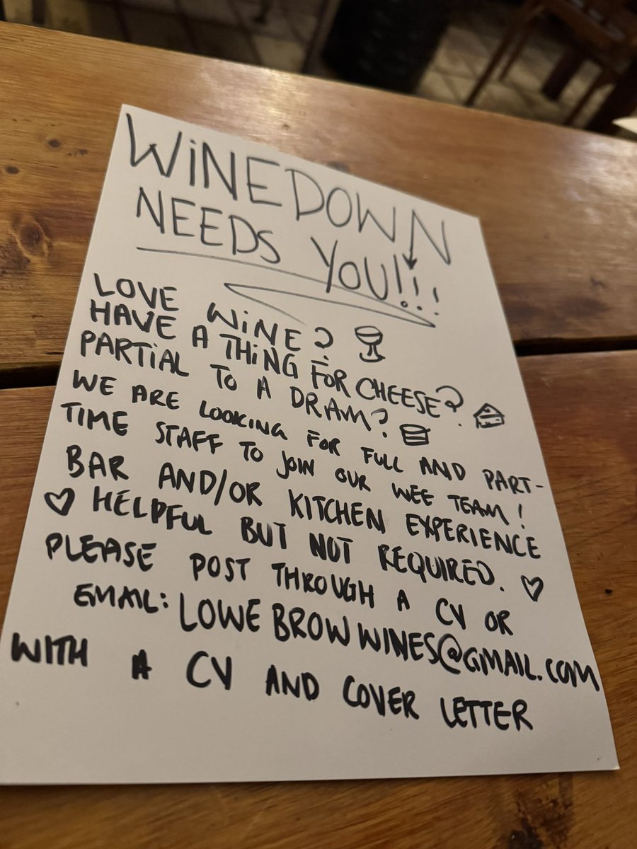 We’ve got the wine
We’ve got the whisky 
We even have the same crazy disregard for organisation Winedown was built on!!! 

What are missing however, are lovely people like you to be on the even more social side of the bar!!!