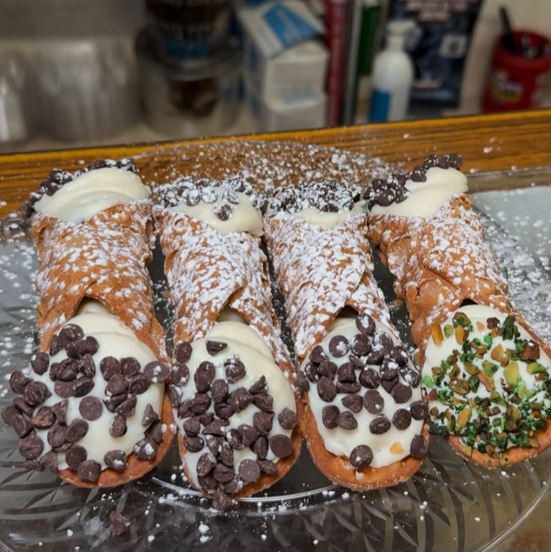 BXLittleItaly's tweet image. At Gino's Pastry Shop cannoli are always filled fresh, no shortcuts, just tradition and love. 😍 
📷: @giuseppeshungry