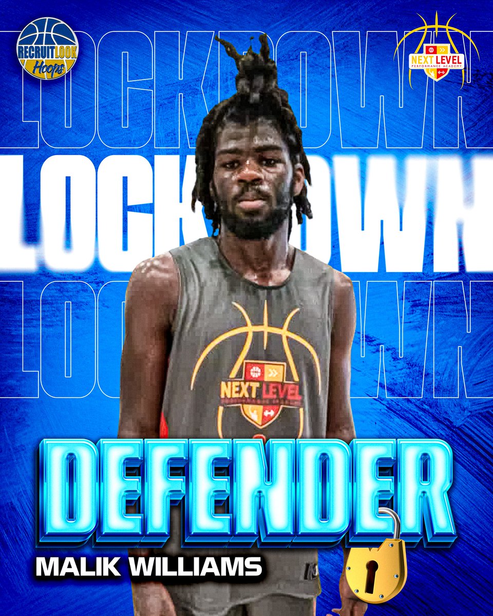 2027 | Malik Williams | #RLHoops 

🔐 Defensive versatility 
🔐 Makes hustle plays
🔐 Solid rebounder