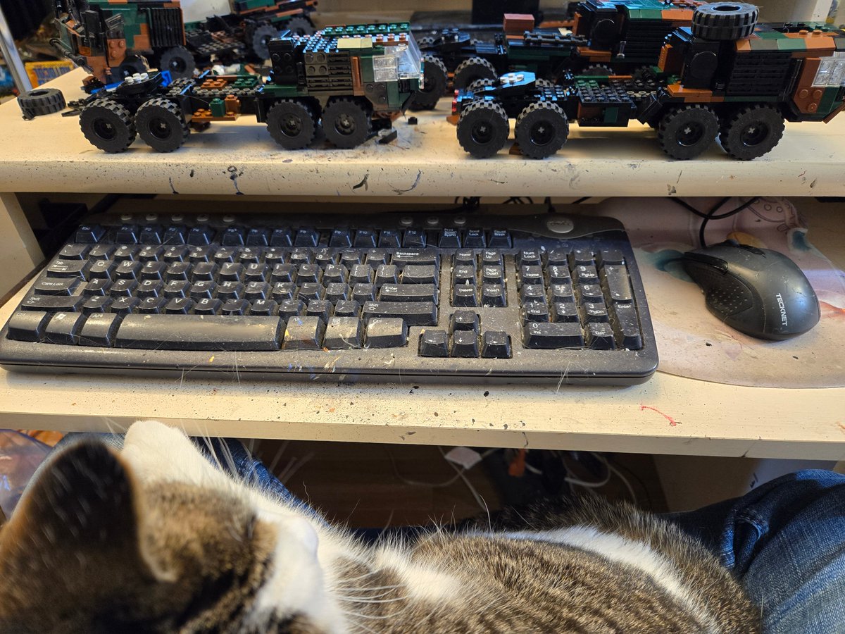 Carl___Spackler's tweet image. It's cat and HEMTT tractor unit day today