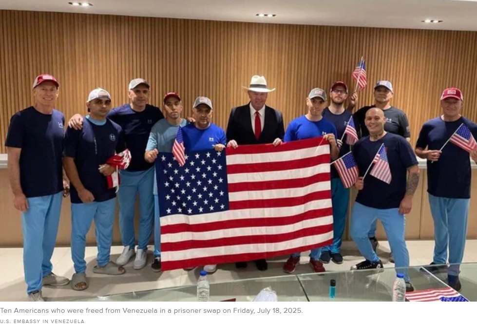 greybullrescue's tweet image. 🇺🇸 A better deal. A fair exchange. A win for Americans.
Grey Bull Rescue applauds the U.S. State Department, SPEHA, and the White House for securing a meaningful and measured exchange—one that prioritizes American lives without unnecessary concessions.
✅ Illegals arrested in…