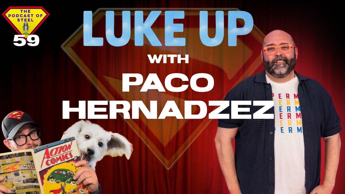 thegeekofsteel's tweet image. A few #LUKEUP episodes went live this week and lots more are coming.
When I’m not watching the #Superman movie I’m talking about it!
I have some very special guests on the show soon and some that performed in the movie. Stay tuned!
Subscribe here:
Linktr.ee/Thepodcastofst…