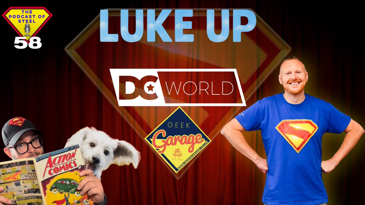 thegeekofsteel's tweet image. A few #LUKEUP episodes went live this week and lots more are coming.
When I’m not watching the #Superman movie I’m talking about it!
I have some very special guests on the show soon and some that performed in the movie. Stay tuned!
Subscribe here:
Linktr.ee/Thepodcastofst…