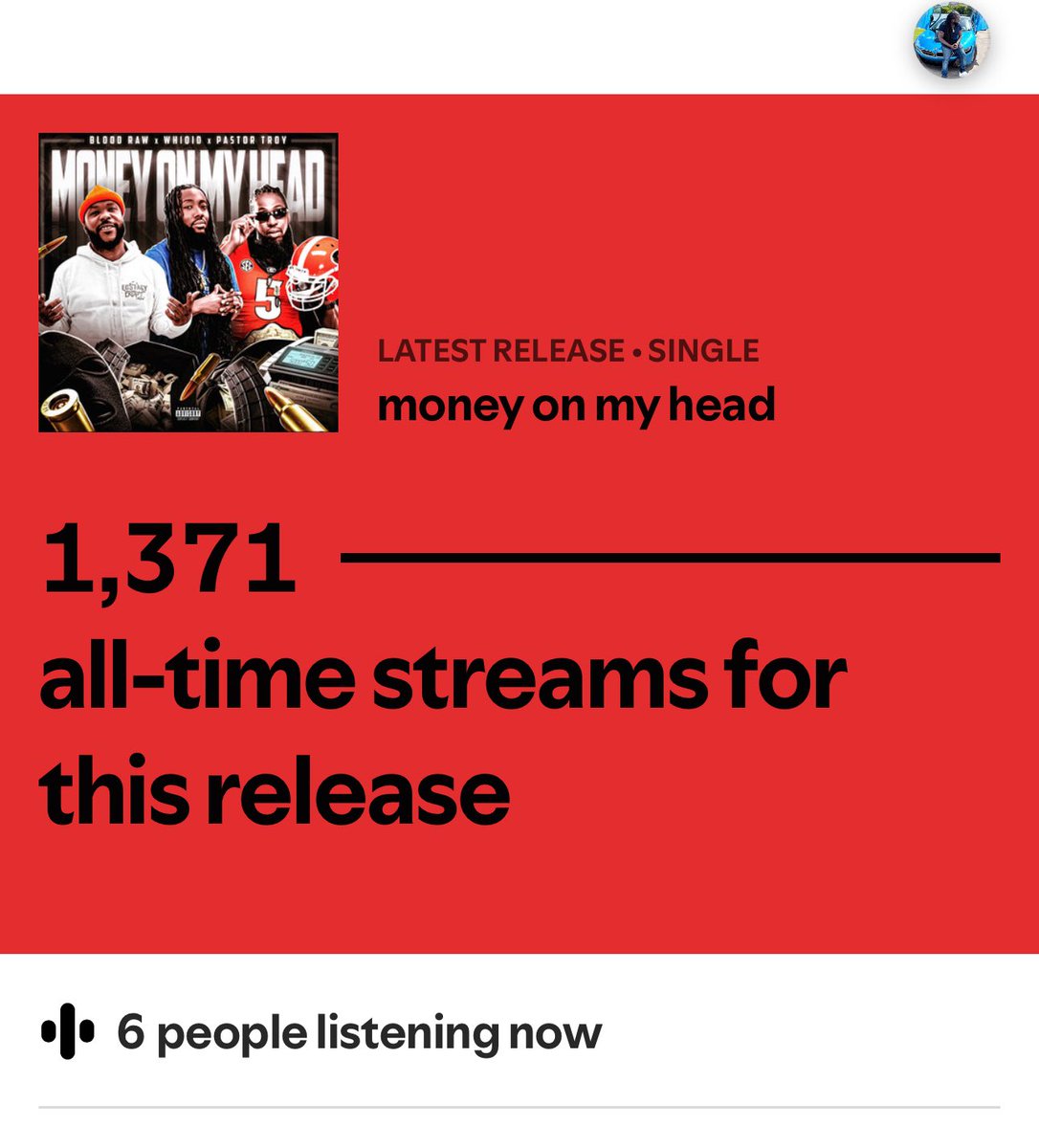 New Feature Alert 🚨 Whiqid x Blood Raw x Pastor Try “Money On My Head” Out Now On All Platforms 💯💯💯💯💯💯 🔥🔥🔥🔥🔥🔥