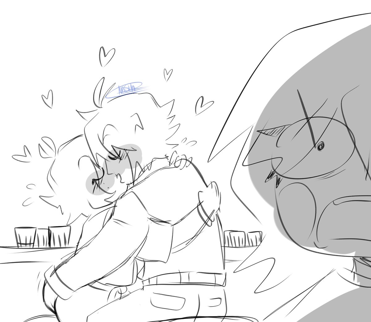 Nasha_ML's tweet image. Damn bro...
#Ocxcanon #xtaleoc