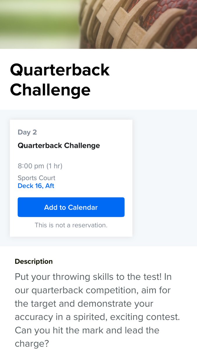 baylintrujillo's tweet image. Quarterback Challenge.. 😏🥇🏆
@RoyalCaribbean 🚢🌴🏈