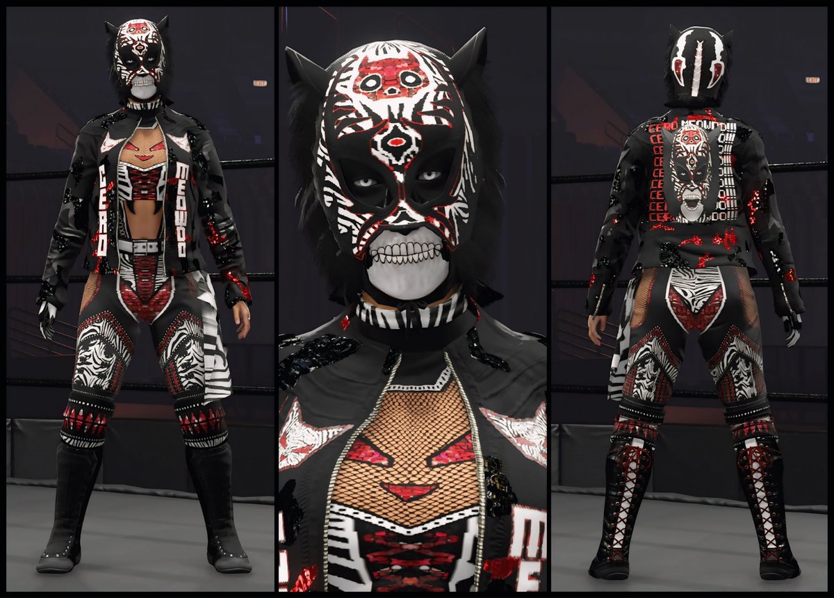 GEAR FROM <a href="/XWS_Official/">Xtreme Wrestling Society</a> BLACK OUT 25’

CERO. MEOWDO.