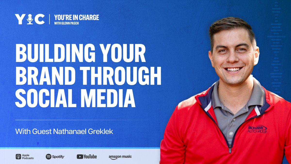 Glenn Pasch- You're in Charge Pod ☕️ (@glennpasch) on Twitter photo 📱 Build Your Brand on Social Media with <a href="/Nathanaelgee/">Nathanael Greklek</a>
How do you use organic content to drive real results? Nathanael Greklek breaks it down.
👀 Must-watch for marketing leaders.
🎧 Full episode here: youtu.be/O04jgxw4VJY
#Branding #SocialMediaMarketing 📱 Build Your Brand on Social Media with <a href="/Nathanaelgee/">Nathanael Greklek</a>
How do you use organic content to drive real results? Nathanael Greklek breaks it down.
👀 Must-watch for marketing leaders.
🎧 Full episode here: youtu.be/O04jgxw4VJY
#Branding #SocialMediaMarketing