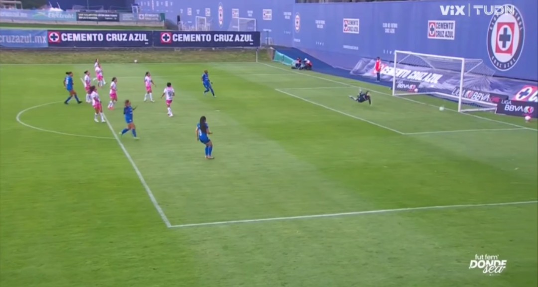 GuzmanGasso's tweet image. GOL FANTASMA en el Cruz Azul vs Atlas de la @LigaBBVAFemenil...
⚽️🚫🥅
🔍 En el 3er gol de @AzulFemenil, el balón NO REBASA la línea de gol.
❌️ Grave ERROR ARBITRAL.
🖥 El #VAR tiene buenas posibilidades de llegar en el torneo regular para el 2026.
⬇️🇲🇽🏟