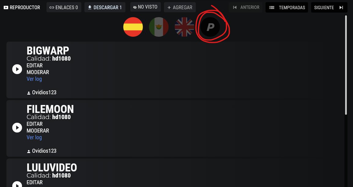 webplaydede's tweet image. 🟢 Hemos añadido un nuevo reproductor. Mucho contenido 1080p, opción de pasar de episodio automáticamente, multiidioma y subtítulos. Lo veréis en la zona de idiomas como una "P".