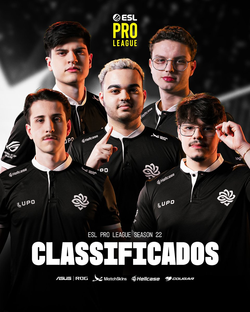 A SUA LEGACY ESTÁ NA PRO LEAGUE!
VAMOOOOOOOOOOOOOOOOOOOOOOOOOOOOOOOOOOOOOOOOOOOOOOOOOOOOOOOOOOOOOOOOOOOOOOOOOOOOOOOOOOOOOOOOO!!!!!!!!!!!

2-1 contra a Imperial e classificação confirmada👊

Valeu pela torcida 💛

#OurLegacy #LegacyCS