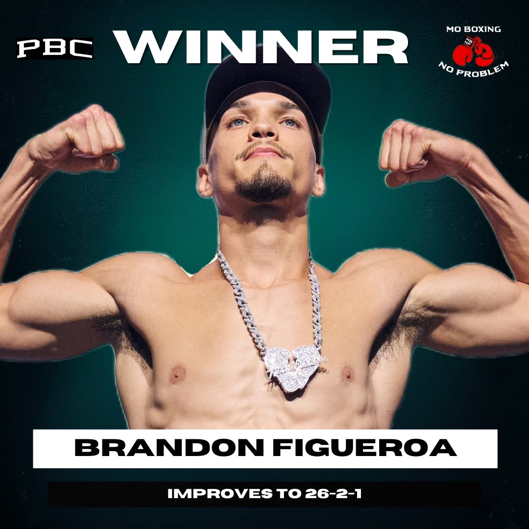 MoBoxingNP's tweet image. Brandon Figueroa defeats Joet Gonzalez by UD to improve his record to 26-2-1, 19 KOs.π₯