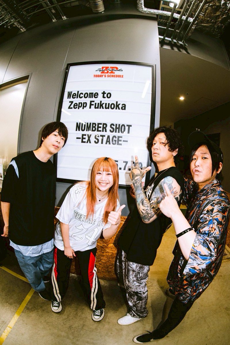 NUMBER SHOT2025
-EX STAGE-
ありがとうございました！！🔥

また12/7福岡CBで会おうぜ🔥