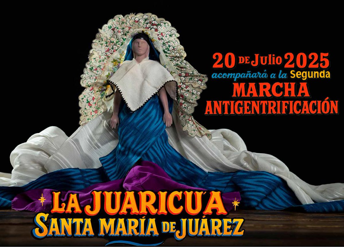 06600Observa's tweet image. Mañana 20 d Julio La #Juaricua #SantaMaríaDeJuárez Santa #Urbanita protectora #AntiGentrificación y contra #BlanqueamientoPorDespojo y #4ds y el #Desarraigo de cientos de #VecinosConArraigo y de #YoInquilino acompañará la marcha de #FuentesBrotantes al caminero sobre #Insurgentes
