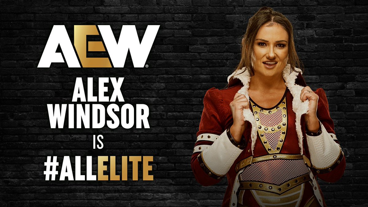 TonyKhan's tweet image. The very impressive Alex Windsor won her #AEWCollision debut match tonight, and now it’s official:
@HailWindsor is All Elite!