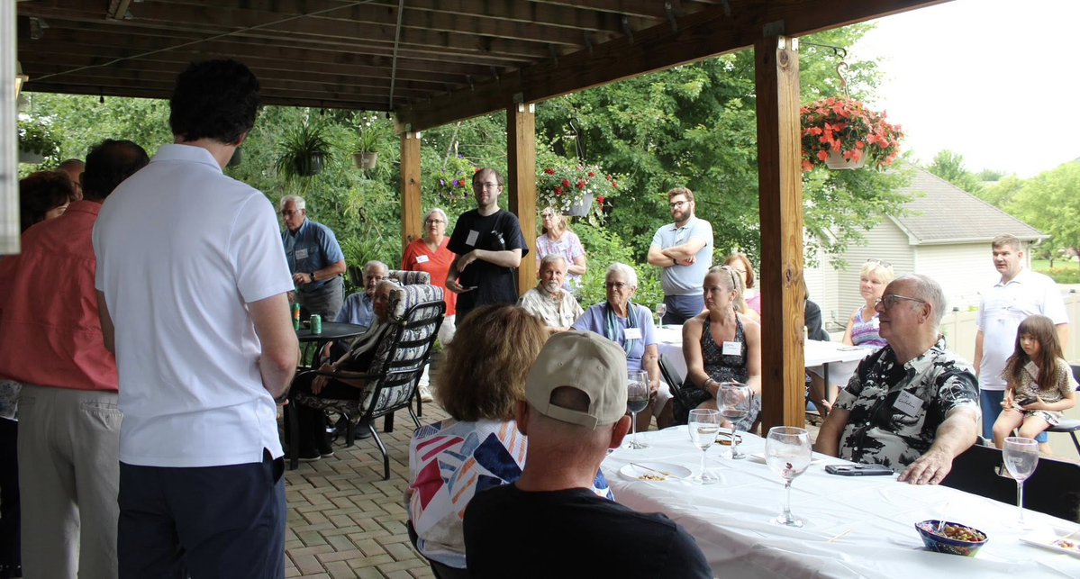 LittleCongress's tweet image. What an unreal day! Started off at the Good Trouble rally in Lakeville and rounded it out with a fundraiser at the Sandovals’ house. Thank you to Lawrence and Sandra and everyone who came out to fight for the America we deserve. Truly overwhelmed by your support!