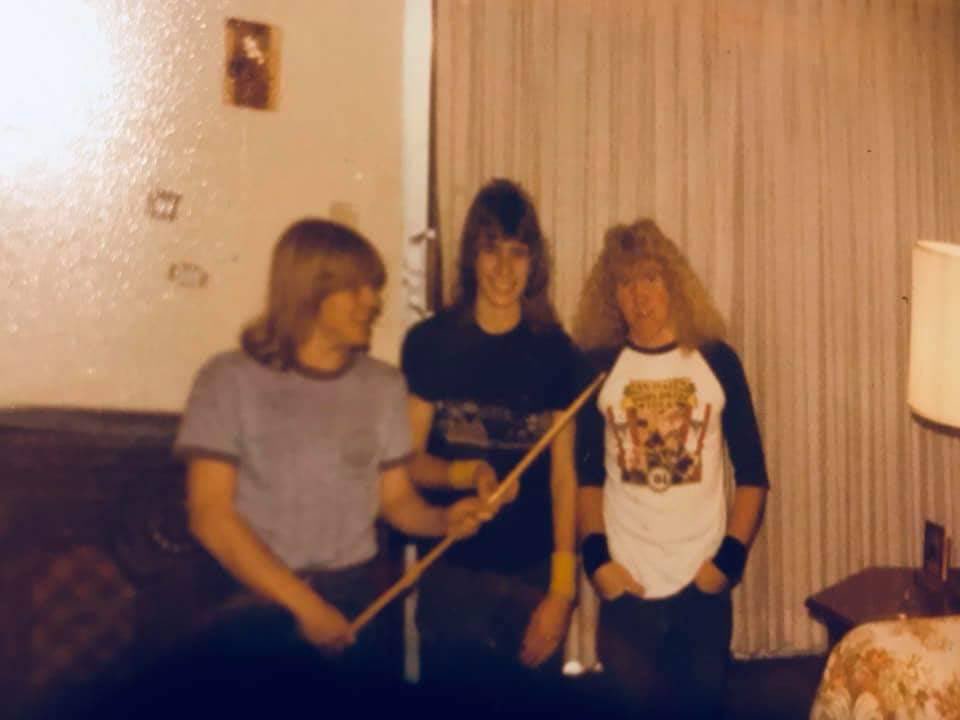 buckleyposts's tweet image. jeff with friends from high school. courtesy of jason hamel