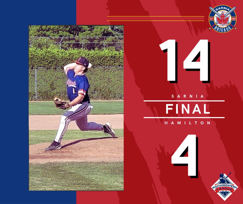 Sarnia Brigade Baseball Club (@sarniabaseball) on Twitter photo The Brigade is undefeated heading into Super Sunday at the 2025 National Qualifier. Aidan George tosses the win and a bunch of Tanks do damage at the dish! ⚔️
<a href="/CABCBaseball/">Canadian Amateur Baseball Central</a> <a href="/SBrigade22u/">Sarnia Junior Brigade Baseball Club</a> The Brigade is undefeated heading into Super Sunday at the 2025 National Qualifier. Aidan George tosses the win and a bunch of Tanks do damage at the dish! ⚔️
<a href="/CABCBaseball/">Canadian Amateur Baseball Central</a> <a href="/SBrigade22u/">Sarnia Junior Brigade Baseball Club</a>