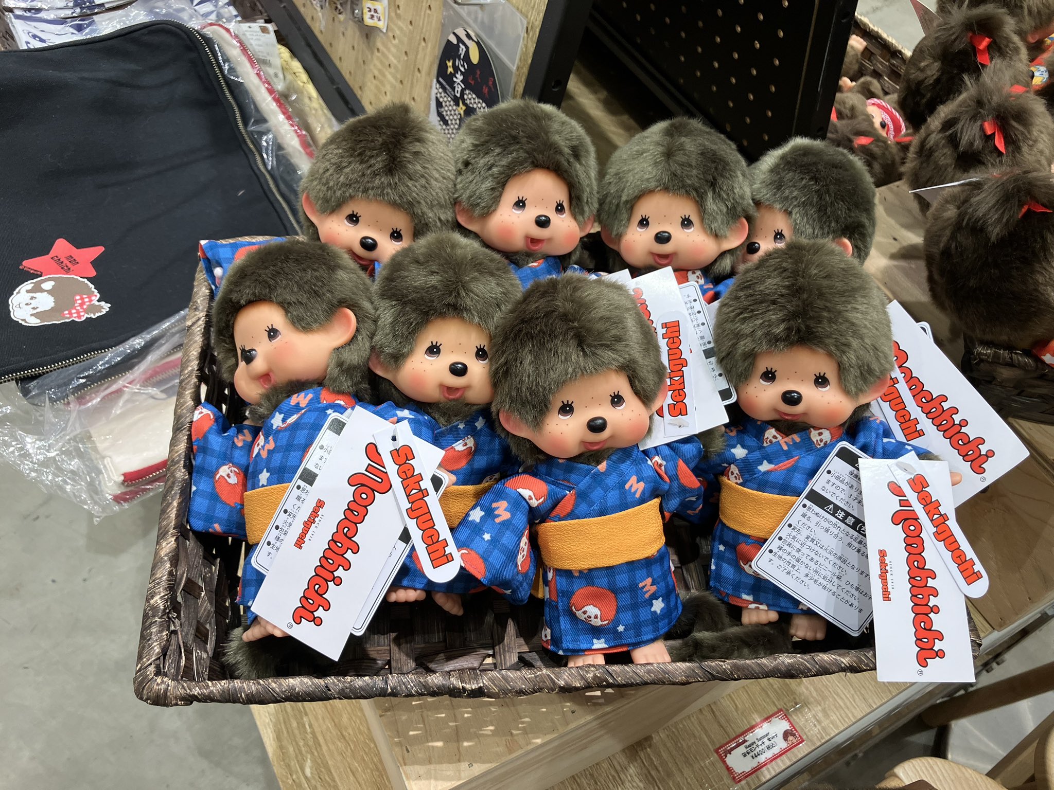 新品 江ノ電 駅長さん モンチッチ monchhichi 625 ぬいぐるみ モンチッチ 江ノ電の駅長さんモンチッチの通販 by