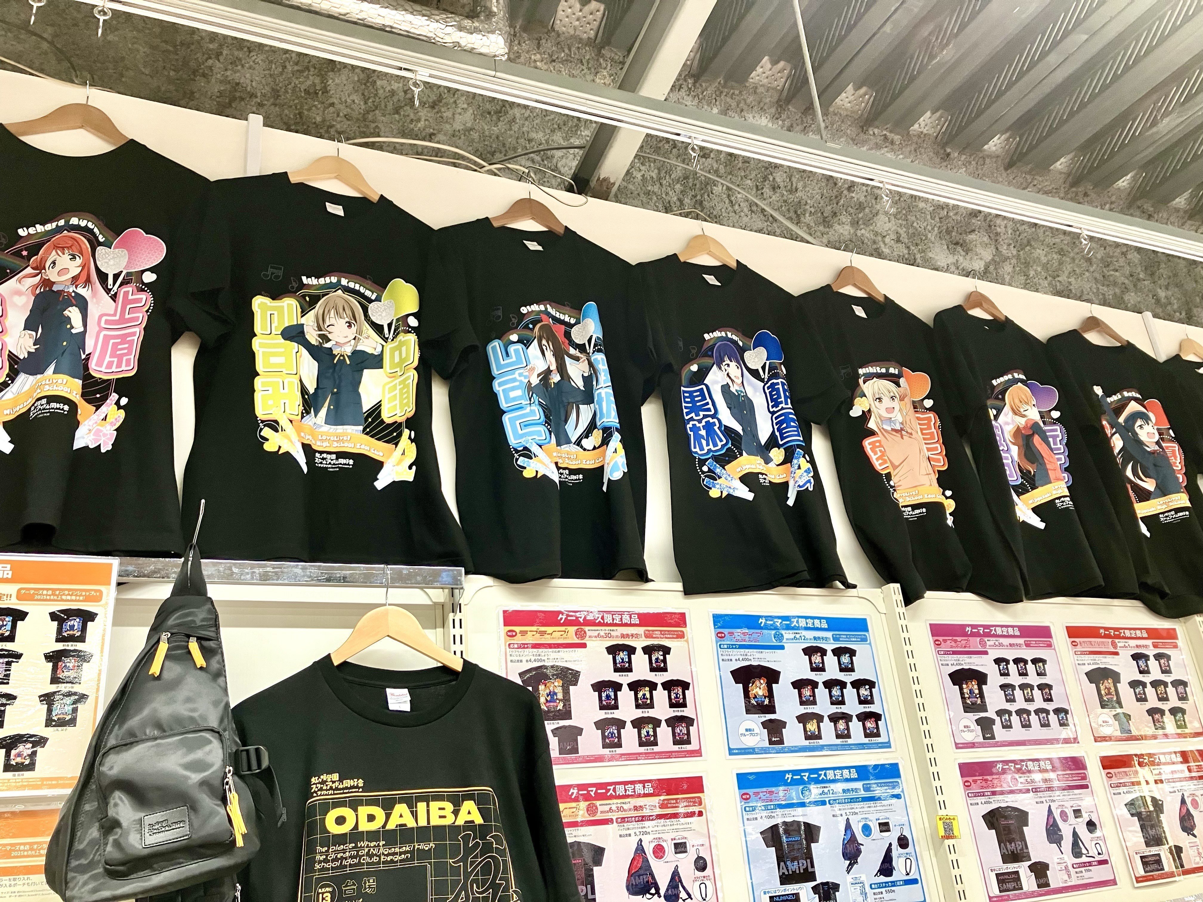 N◆　写真2に現物写真有り　イキヅライブ ラブライブ　ゲーマーズ　Tシャツ　V1 ◇ 写真2に現物写真有り イキヅライブ ラブライブ ゲーマーズ Tシャツ A7