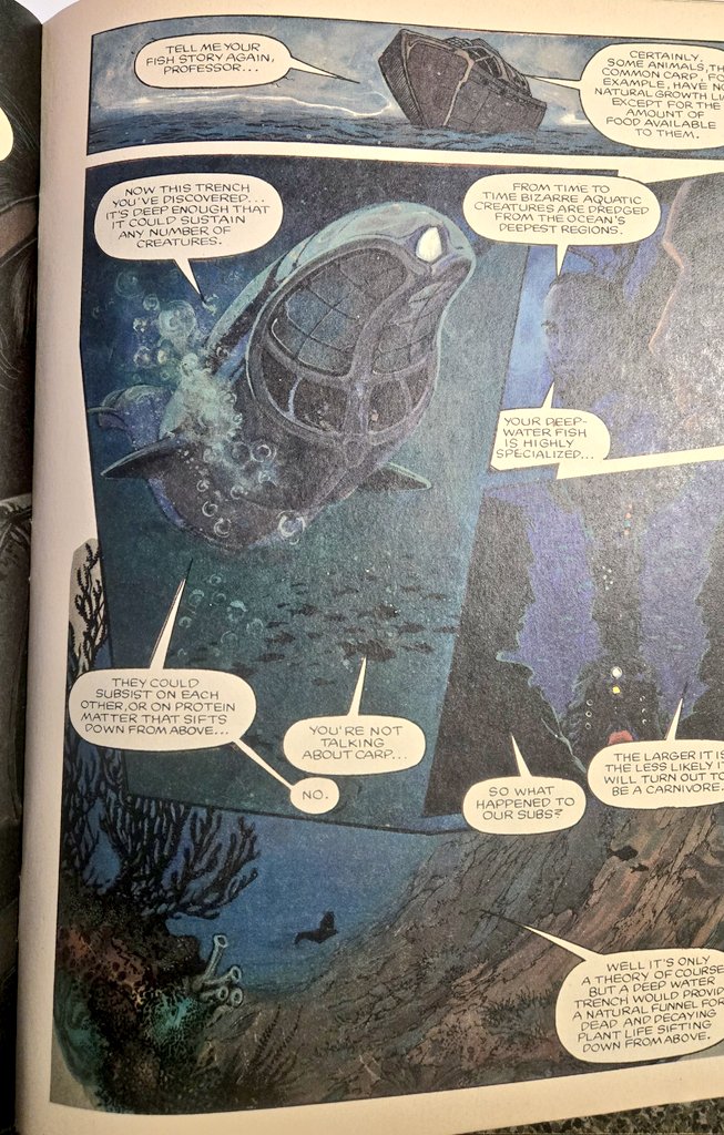 RazörFist (@raz0rfist) on Twitter photo Love this little deep sea Sci-Fi Horror story <a href="/BloodyRedBaron/">Mike Baron</a> and John Totleben did for Epic Illustrated.
Epic was really one of the cooler ideas Marvel ever had.
Dropping it was a big mistake. Love this little deep sea Sci-Fi Horror story <a href="/BloodyRedBaron/">Mike Baron</a> and John Totleben did for Epic Illustrated.
Epic was really one of the cooler ideas Marvel ever had.
Dropping it was a big mistake.
