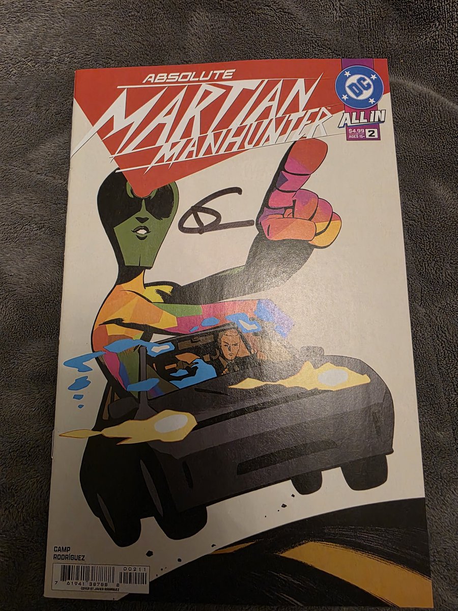 ManhunterHype's tweet image. I am proud to now own a @DenizCamp autograph! Unfortunately I didn't get to meet the legend but this'll do until I can 😉