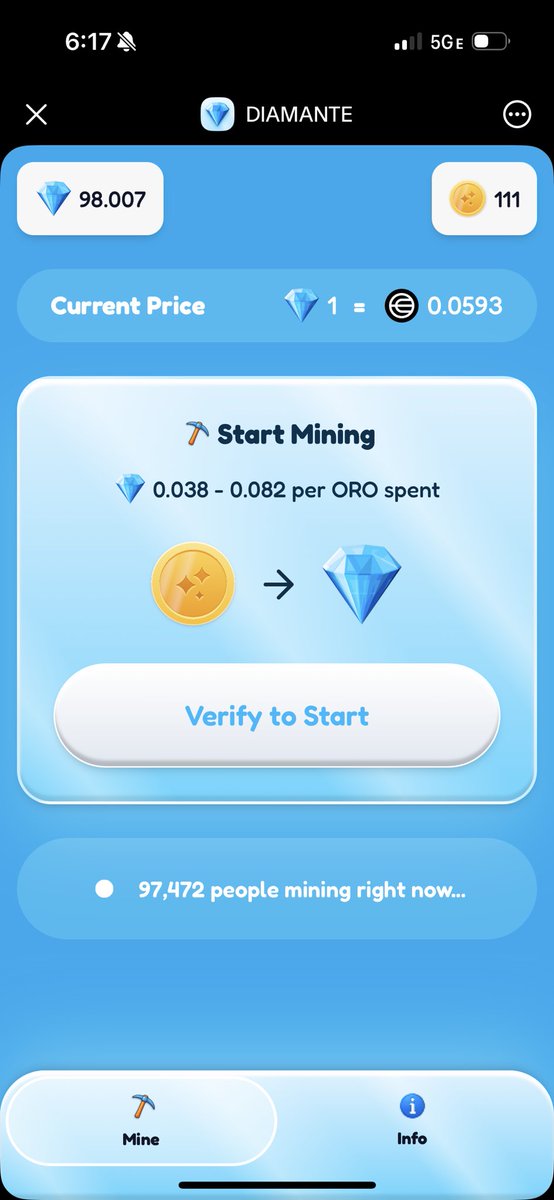lay2000lbs's tweet image. Diamante by the @UNO_wallet team was launched 4 days ago and already has 193,092 unique onchain users
Try it in the World App
