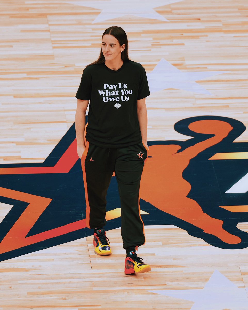 LeLaker's tweet image. ‘pay us what you owe us’
caitlin clark value to the league - $30M
the rest of the wnba combined - $10M