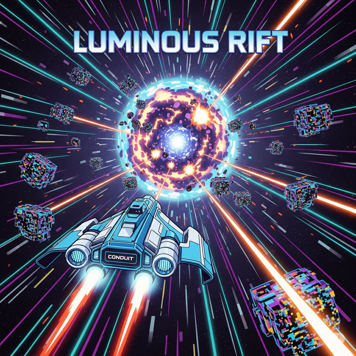 maohee's tweet image. LUMINOUS RIFT. A tear in reality. A swarm of corrupted code. Can you pilot the Conduit to the core and defeat the glitches before they crash existence? The future is in your hands! #HTML5Canvas #JavaScript #IndieGame #Vercel #OpenSource
luminous-rift.vercel.app