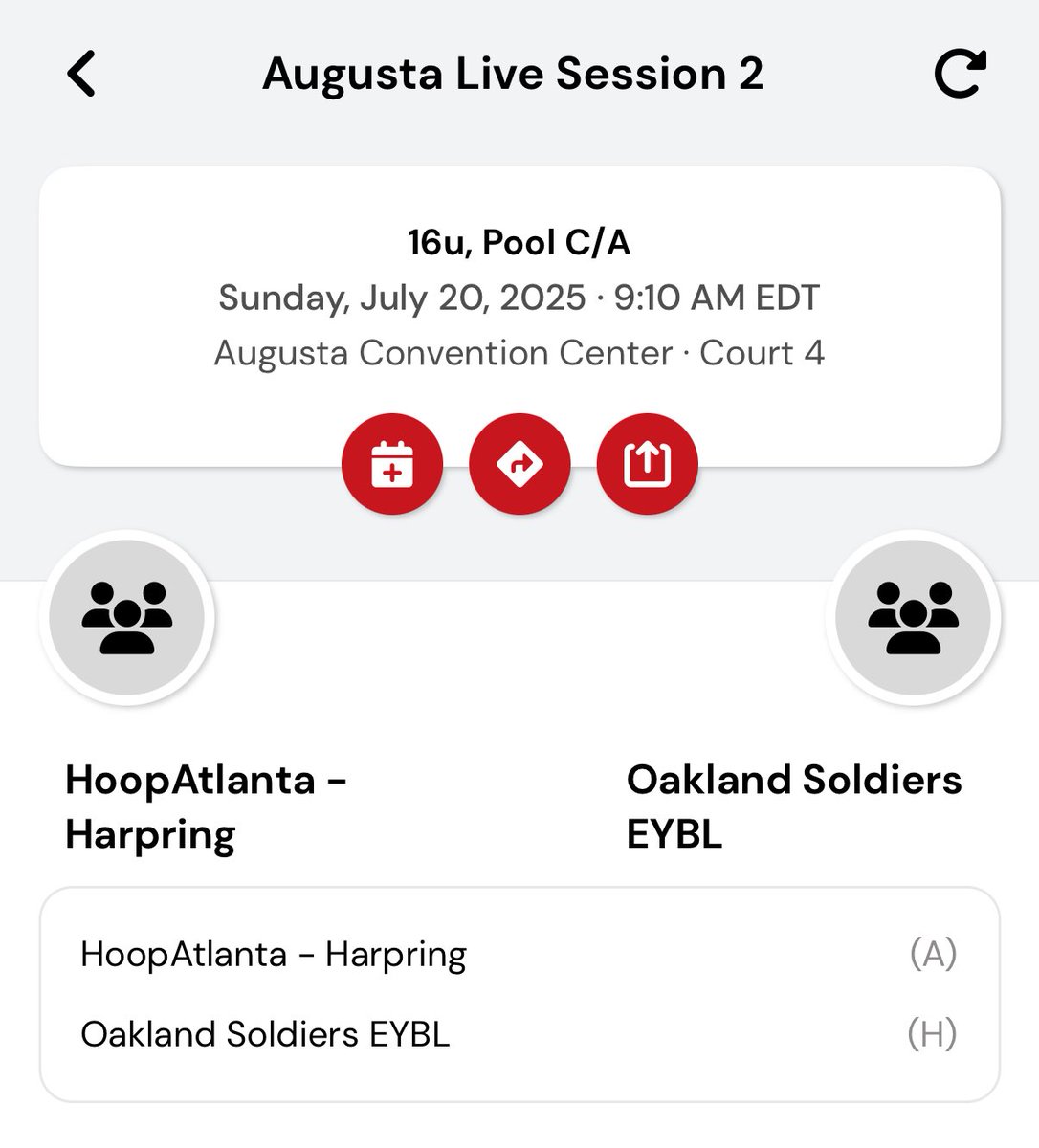 HoopAtlanta v Oakland Soldiers EYBL

Excited for the opportunity that 16u Harpring has EARNED. 

4-0 at <a href="/madehoops/">MADE Hoops</a>, lets finish the year on a high note!!!

THANK YOU FOR THE OPPORTUNITY <a href="/ChaeseVaudrin/">Chaese Vaudrin</a>