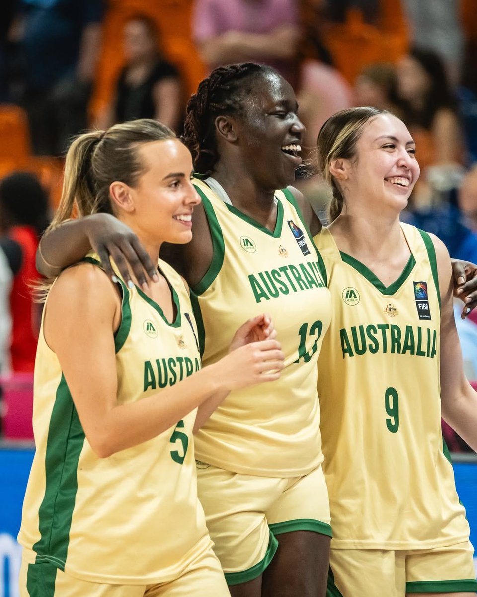 UCCapitals's tweet image. Going for gold 🥇
The @aus_opals and @basketballAus Gems are both going to the final! 💚💛
Opals v Japan - FIBA Women's Asia Cup.
📺 9:30pm AEST on ESPN, Kayo and Courtside1891
Gems v USA - FIBA U19 World Cup.
📺 4am AEST on FIBA Youtube
Couldn't be prouder of our Caps! 🧢