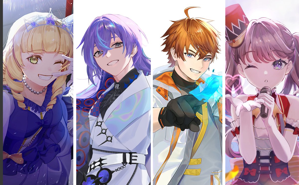 memory_kosei's tweet image. ✧𝗩𝗚𝗲𝗻 𝗖𝗼𝗺𝗺𝗶𝘀𝘀𝗶𝗼𝗻𝘀 𝗢𝗽𝗲𝗻!✧
✧For everyone who would like to have their Vtuber thumbnails, MV illustrations and of course OCs drawn!
✧First 3 slots available at opening price!
I look forward to receiving my first request!
#VGenComm
#VGenOpen