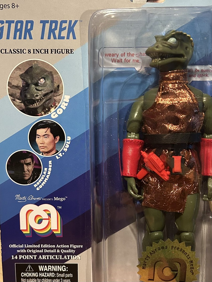madscienceskill's tweet image. I really wish Star Trek would bring back the OG Gorn!