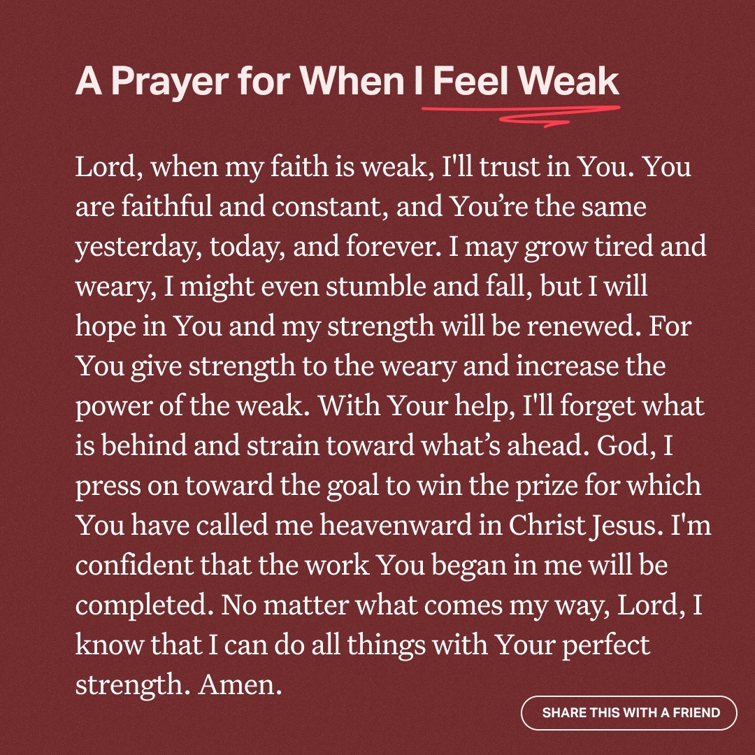 YouVersion's tweet image. Whether you fall to your knees crying out, shout as you hike to the top of a mountain, or simply speak softly in the quiet of your heart, make these truths what you stand on. Not only today, but every day. Godโs perfect strength is deposited into us when we declare His truth overโฆ